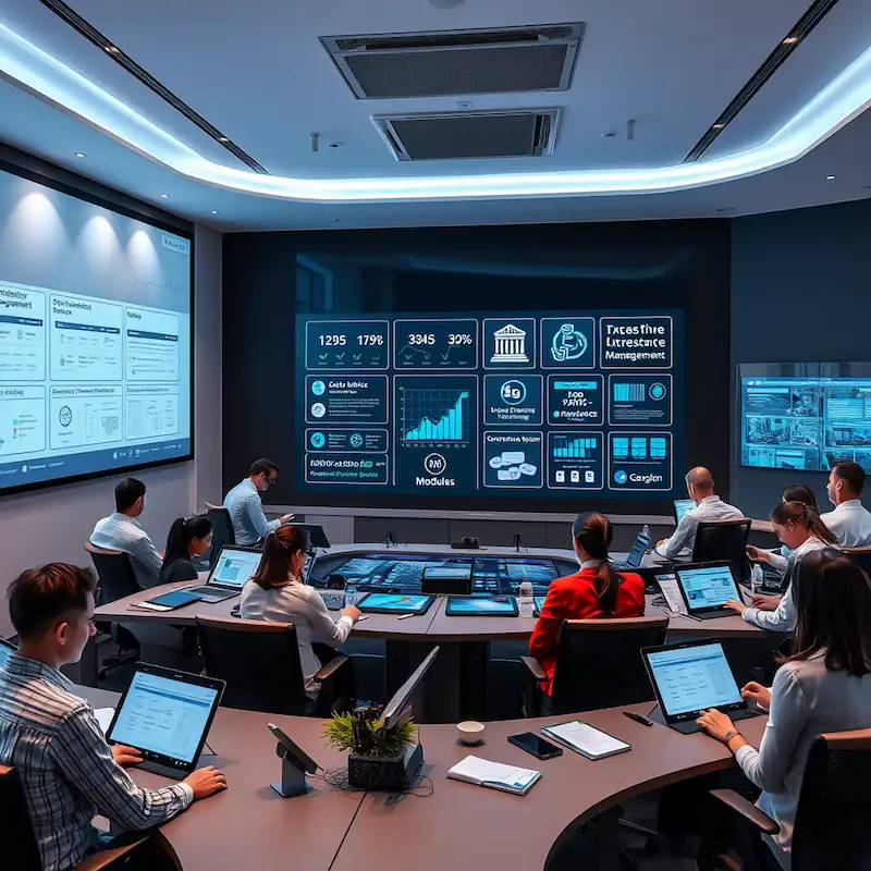 Integrated stadium control center